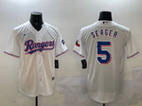 Texas Rangers #5 Corey Seager Fan Edition Style 3