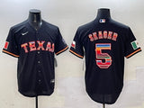 Texas Rangers #5 Corey Seager Rangers Adult Style 3