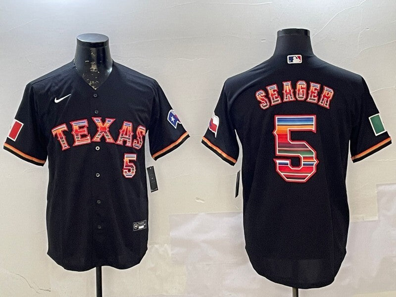 Texas Rangers #5 Corey Seager Rangers Adult Style 4