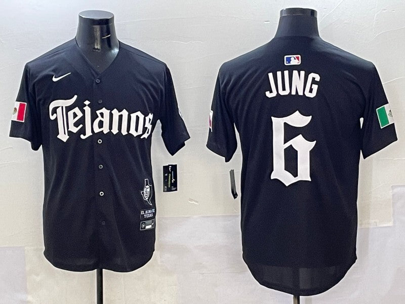 Texas Rangers #6 Josh Jung Rangers 5 Collaboration Style 4