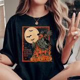 The Darkest Brew for Hallowed Days T-shirt, Halloween Scarecrow T-Shirt, Scarecrow Pumpkin Tee for men and women on Halloween Occasion Top Womenswear