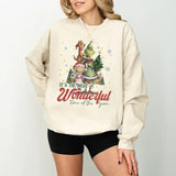 The Most Wonderful Time Of The Year Grinchmas Sweatshirt, Merry Grinchmas Christmas Shirt,   Retro Grnicmas Sweatshirt, Christmas Sweatshirt, Grinc Sweatshirt, Wonderful Time Sweatshirt, Trendy Christmas Sweatshirt