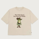 The Only Squat I'm Doing Is Diddly Shirt, Funny Cowboy Frog TShirt, Men Women Riders Gift