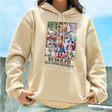 The Red Nosed Reindeer Christmas Sweatshirt, Rudolph Christmas Sweatshirt, Christmas Hoodie, Christmas Gift