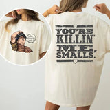 The Sandlot 2 sides T shirt, unisex Cotton Fabric