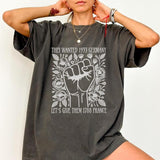 They Wanted 1933 Germany Let's Give Them 1788 France Shirt, Vive La Résistance Shirt,  Shirt, Resist Shirt, Democrat Cotton Crewneck