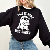 This Is Some Boo Sheet Sweatshirt, Halloween Sweatshirt, Retro Halloween Kids Shirt, Ghost Shirt,Boo Sheet Shirt,Funny Halloween Ghost Shirt
