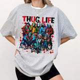 Thug Life Horror Movie Shirt, Movie Killer Shirt, Scary Halloween Shirt, Horror Friend Shirt, Halloween Vibes Shirt, Retro Halloween Shirt