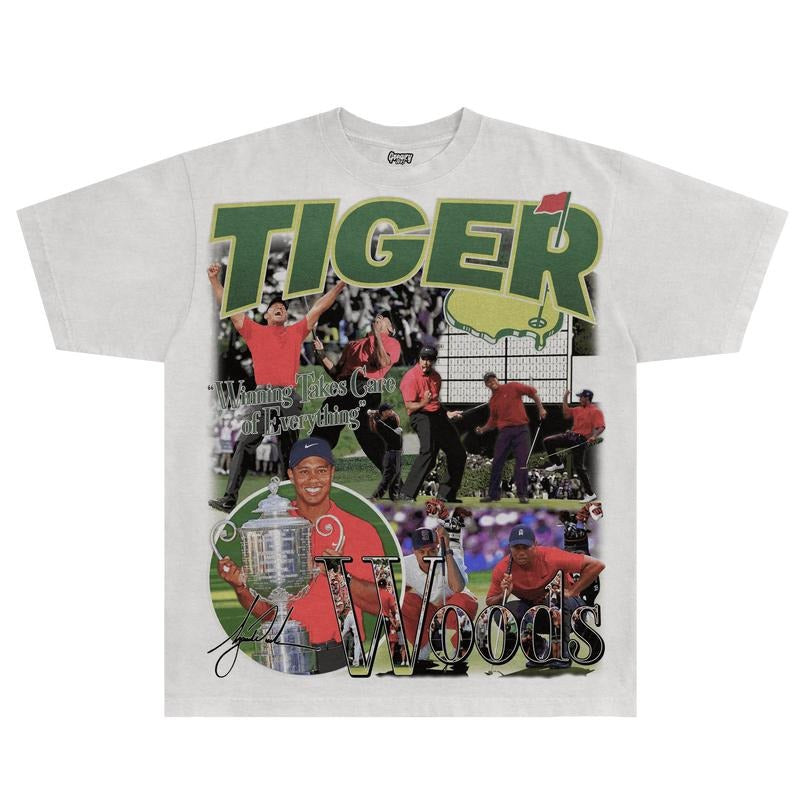 Tiger Woods The Best Ever Tee | Vintage Tee Graphic T-Shirt Sweatshirt Hoodie | Sport Tee - Gift For Fan