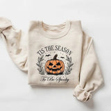 Tis The Season To Be Spooky Shirt, Halloween Sweatshirt, Spooky Season Shirt, Pumpkin Fall Shirt, Halloween Shirt, Halloween Party Shirt