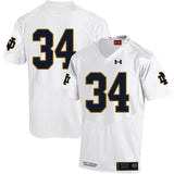 Tony Jones Jr. 34 White
