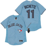 Toronto Blue Jays #11 Bo Bichette Blue Jays Light Blue Elite Baseball Jersey