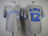 Toronto Blue Jays #12 Blue Jays 12 Gray 1992 Retro