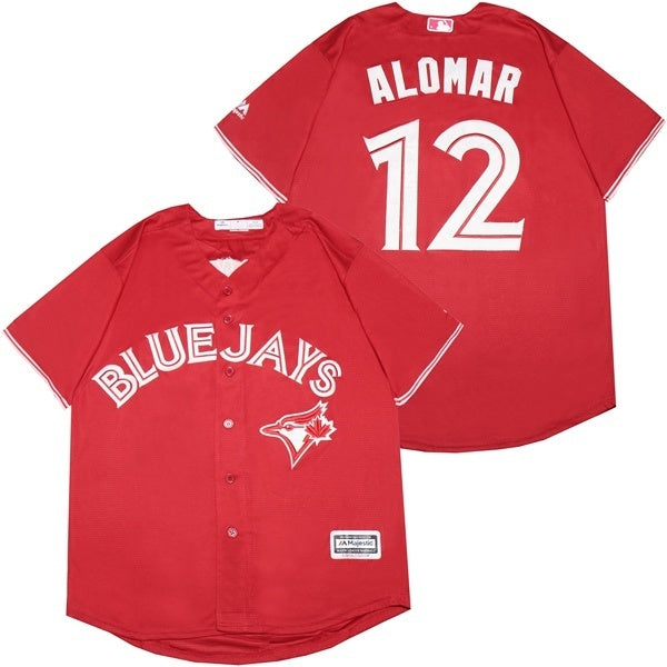 Toronto Blue Jays #12 Roberto Alomar Blue Jays 12 Red 2019 New Fan