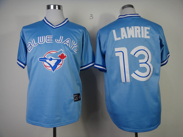 Toronto Blue Jays #13 Blue Jays 13 Blue Pullover Retro