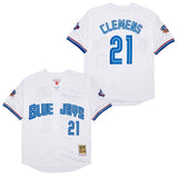 Toronto Blue Jays #21 Roger Clemens Style 1