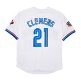 Toronto Blue Jays #21 Roger Clemens Style 2