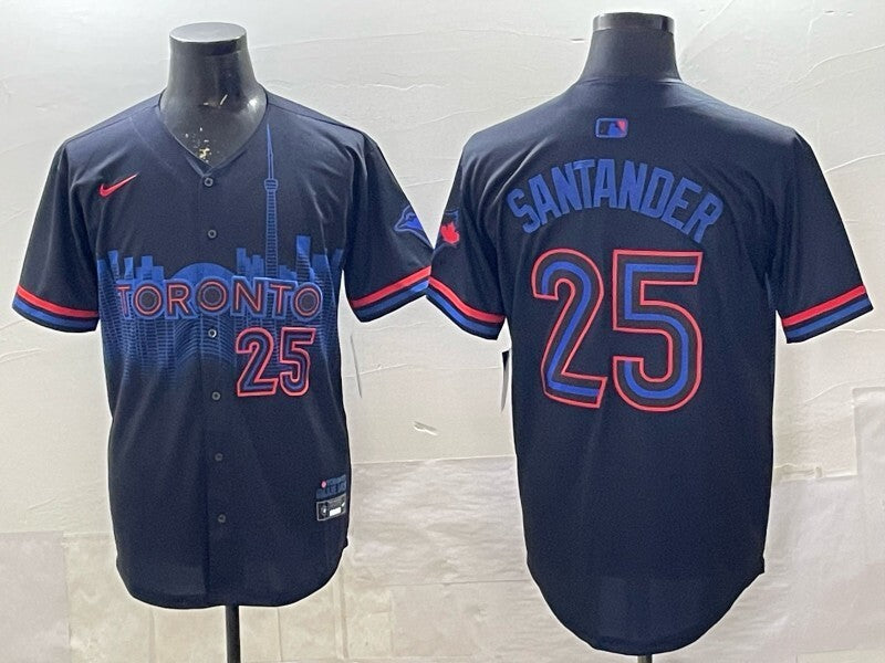 Toronto Blue Jays #25 Anthony Santander Blue Jays Adult Style 2