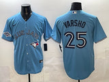 Toronto Blue Jays #25 Daulton Varsho Blue Jays Adult Style 2