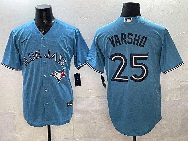 Toronto Blue Jays #25 Daulton Varsho Blue Jays Adult Style 3