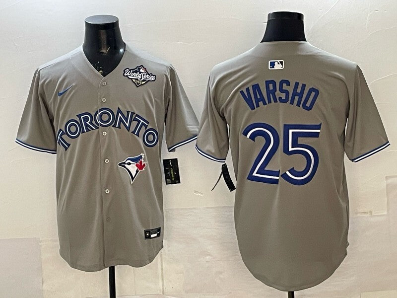 Toronto Blue Jays #25 Daulton Varsho Blue Jays Adult Style 7