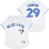Toronto Blue Jays #29 Joe Carter Blue Jays 29 White Elite