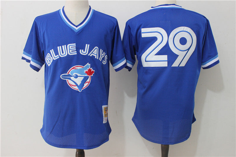 Toronto Blue Jays #29 Joe Carter Mesh Throwback