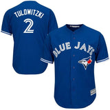 Toronto Blue Jays #2 Troy Tulowitzki Style 3