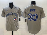 Toronto Blue Jays #30 Alejandro Kirk Blue Jays Adult Style 1