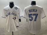 Toronto Blue Jays #57 Trent Thornton Blue Jays Adult Style 7