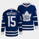 Toronto Maple Leafs #15 alexander-kerfoot-blue-2022reverse-retro-2.0-authentic-primegreen-jersey