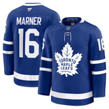 Toronto Maple Leafs #16 Mitch Marner Home Premium Jersey - Blue