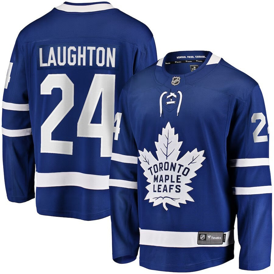 Toronto Maple Leafs #24 Scott Laughton Home Breakaway Jersey - Blue