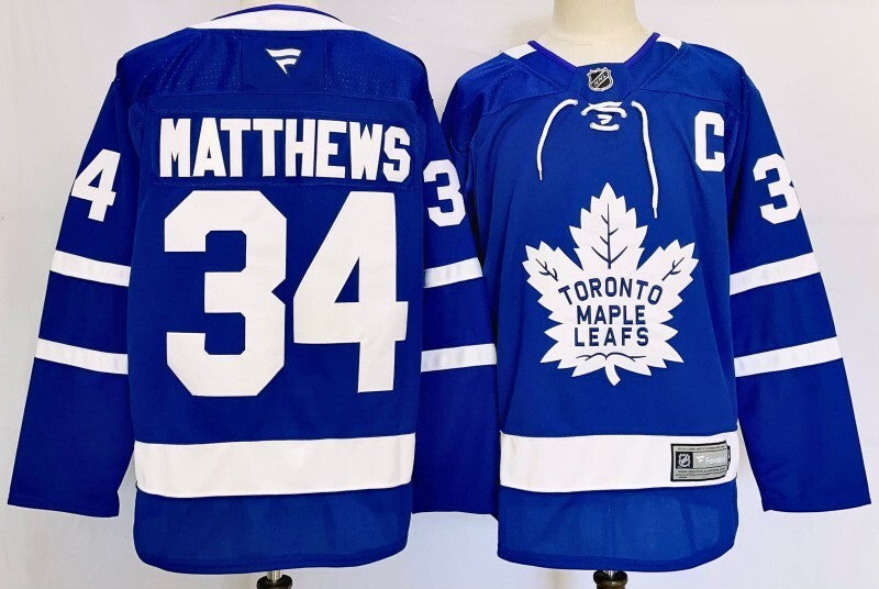 Toronto Maple Leafs #34 Auston Matthews Style 5