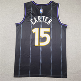 Toronto Raptors #15 Vince Carter 25 New Season Raptors 15 # Carter Black Jersey Style 1