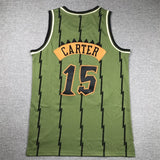Toronto Raptors #15 Vince Carter Raptors 15 Green s-xxl Style 1