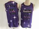 Toronto Raptors #15 Vince Carter Raptors 15 Purple Galaxy Edition _conew1