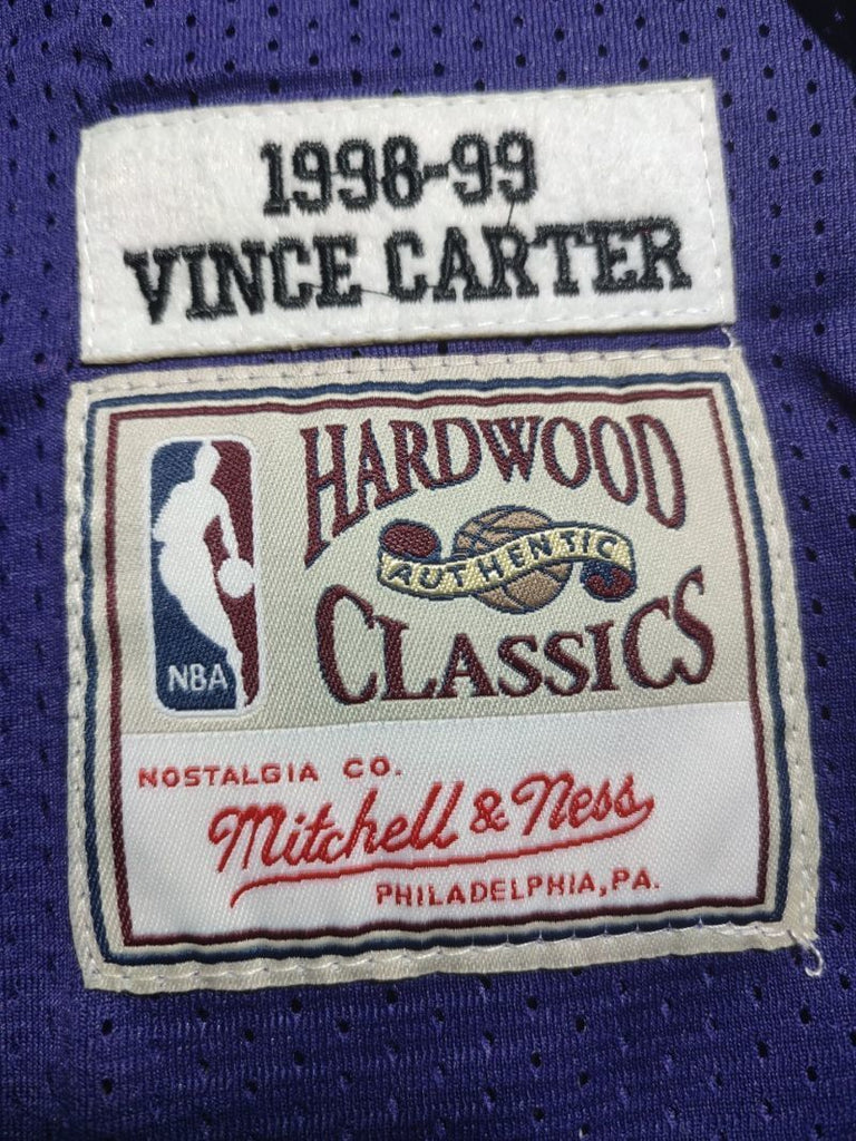 Toronto Raptors #15 Vince Carter Raptors Carter Big Dragon 1998-99 Classic Edition Premium Mesh Style 1