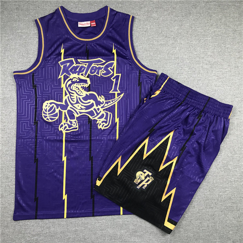 Toronto Raptors #1 Tracy McGrady Raptors Edition Shorts