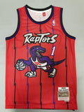 Toronto Raptors #1 Tracy Mcgrday Raptors 1# Retro - Red Style 2