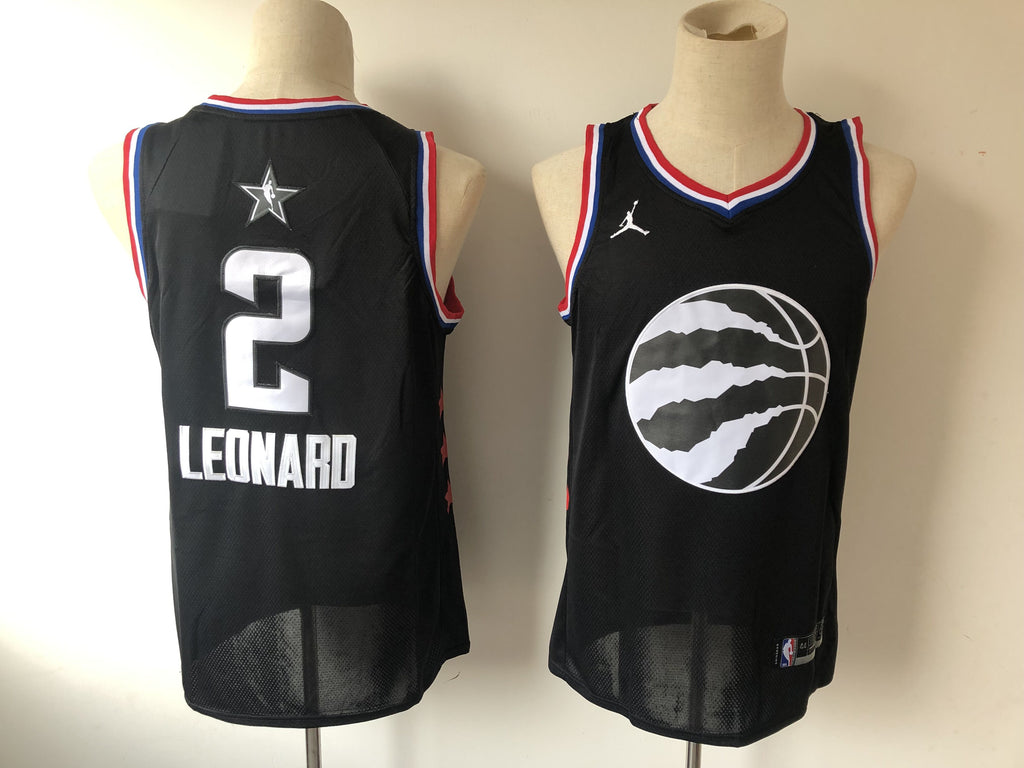 Toronto Raptors #2 Kawhi Leonard black