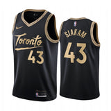 Toronto Raptors #43 Pascal Siakam 21 Season New City Edition Raptors 43 # Karl · Black Jersey