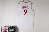 Toronto Raptors #9 RJ Barrett 23 Raptors White Style 1