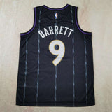 Toronto Raptors #9 RJ Barrett Hot Press Raptors 9 Black City Edition s-xxl Style 1