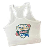 Trailer Park Pretty - Crop Tank, Baby Tee, Crop Tank Top Y2K Shirt, Political Activism, LGBTQ Rights, Free Speech, Feminist Shirt, Gift For Her