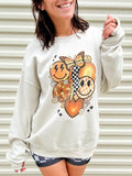 Trendy Fall Vibes Graphic Top