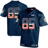Troy Niklas 85 Navy .1jpg College Football Jersey