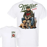 Trum Hunting Signature Miler Lite Shirt , Trum Won Shirt, Trumm Supporter, Miler Lite Tee, Truum Hunting With Local Shirt Signature Full Sizes