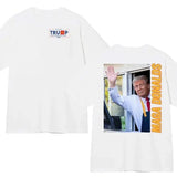 Trummp Mcdonalds Shirt, Maga Donald's Shirt, Trummp Lovin' It Tee, Trump Fast Food Shirt, President Tee Round Neck Casual