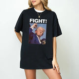 Trump Fight Shirt, President Donald Trump 2024 Shirt, God Bless Trump Shirt, Support Trump Shirt, Trump 2024 Election Shirt, Never Surrender